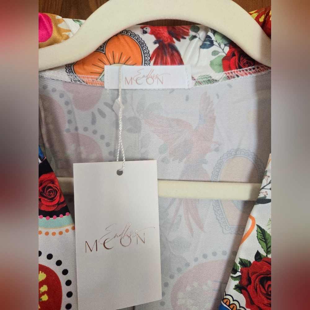 Endless Moon Jumpsuit, NWT,  Sz. L - Picture 3 of 12